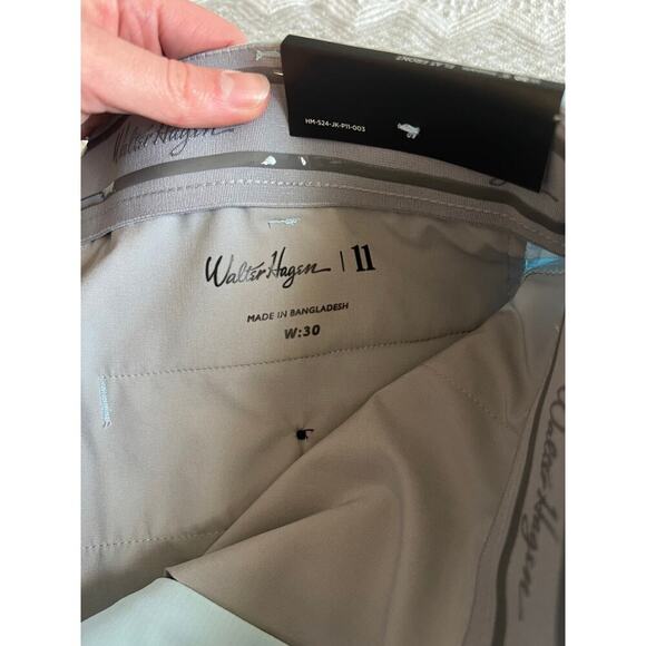 Walter Hagen Men's Performance 11 PureFlex 9" Golf Short in Soft Blue, Waist 30 - Picture 10 of 10